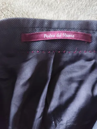 Traje Pedro del Hierro Gris, talla 50