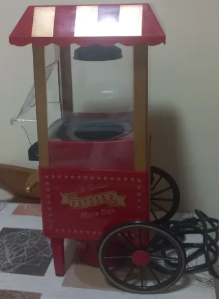 Máquina de Palomitas Estilo Retro