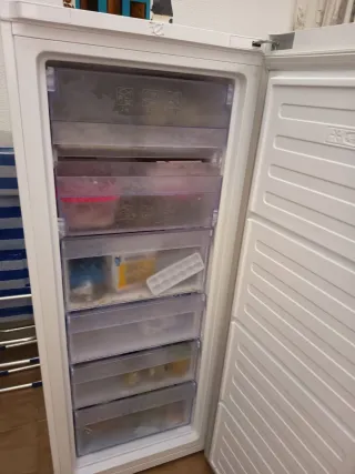 Frigorífico y Congelador Blanco