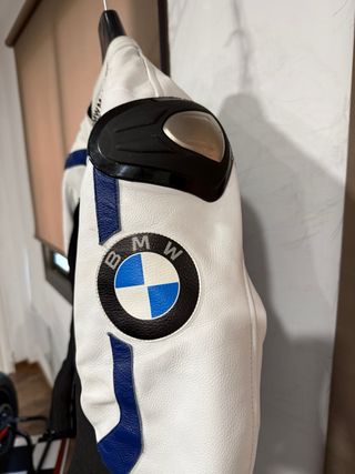 Chaqueta Piel BMW Moto Deportiva