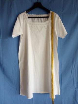 Vestido lencero/camisón antiguo en excelente estad