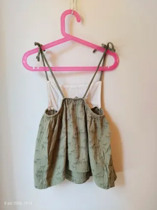 Conjunto niña BABIDU Talla 6 años - Top y Short