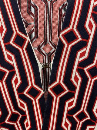 Maglia fantasia geometrica