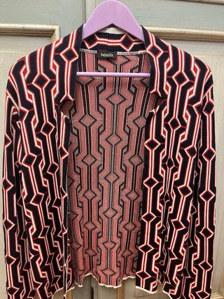 Maglia fantasia geometrica