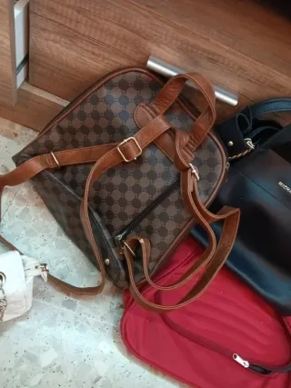 Lote bolsos y mochila