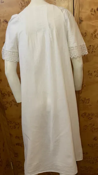 Camicia da notte vintage La Perla bianca