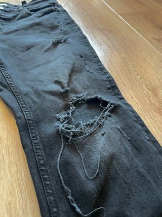 3 Pantalones Vaqueros Largos Rotos