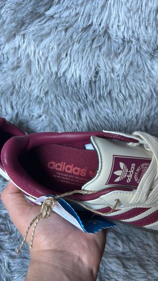 Zapatillas Adidas Samba OG Beige Granate Talla 38