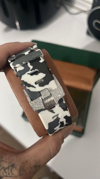 Reloj de lujo con Diamantes Moisanita VVS1