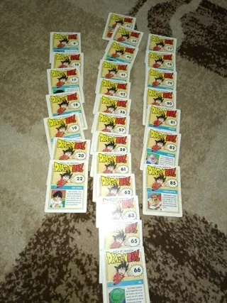 Colección Cartas Dragon Ball
