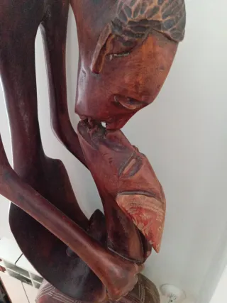 Talla de madera africana