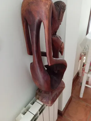 Talla de madera africana