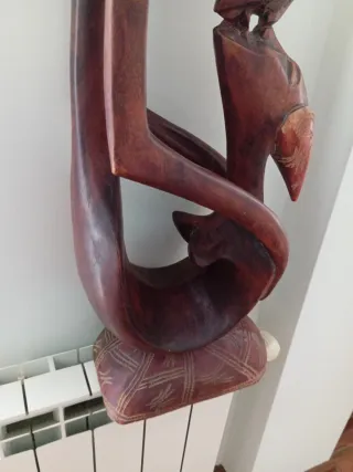 Talla de madera africana