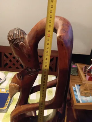 Talla de madera africana