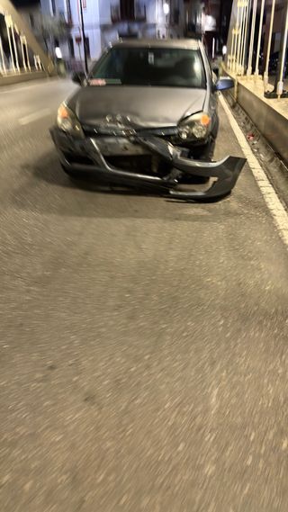 Opel Astra golpe frontal