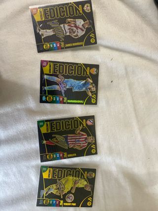4 Cromos Edición Limitada Fútbol 2024-25.7€ cada 1