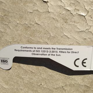 Gafas para eclipse solar