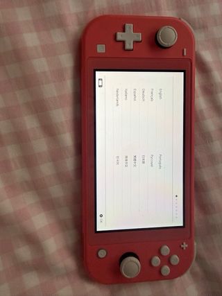 Nintendo Switch Lite rosa