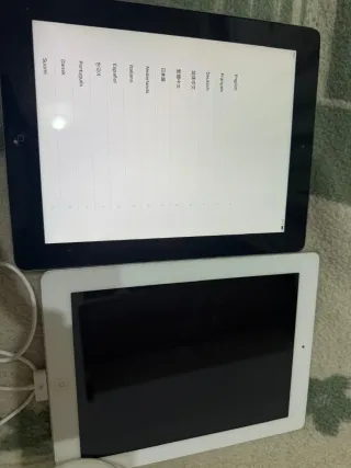 Apple iPad Blanco y negra