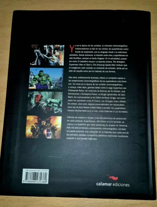 Libro Superhéroes, del Cómic al Cine