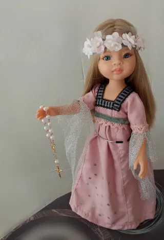 Rosario para muñecas Lesly Paola Corolle COMUNIÓN