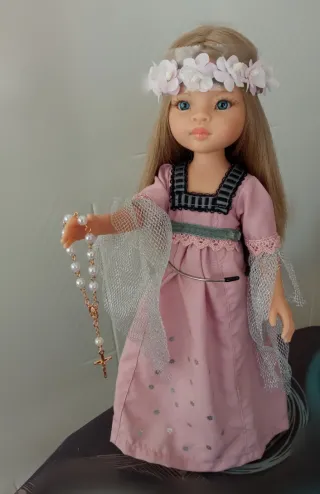 Rosario para muñecas Lesly Paola Corolle COMUNIÓN