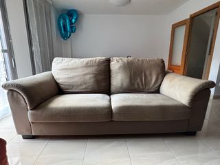 Sofá IKEA 2 plazas tela beige
