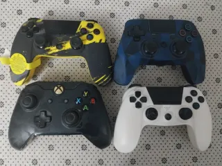 4 JOYSTICK MANDOS PADS PLAYSTATION XBOX