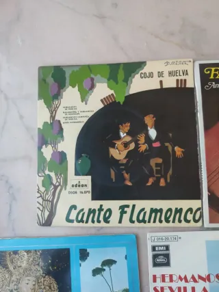 Lote Vinilos Flamenco y Sevillanas