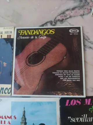 Lote Vinilos Flamenco y Sevillanas