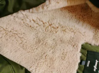 Bomber donna verde militare