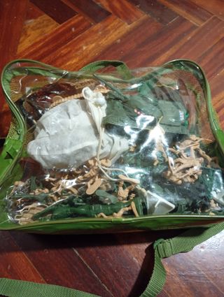 Bolsa de soldados de juguete