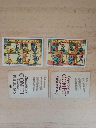 Cromos Cuentos Baturros Antiguos