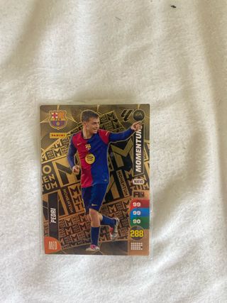 Cromo Pedri FC Barcelona Momentum 2024-25