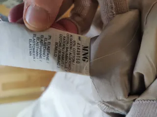 Vestido camisero beige Mango Suit Talla L