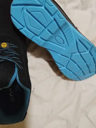 Zapatillas Sparco Talla 43 Negras y Azules Nuevas