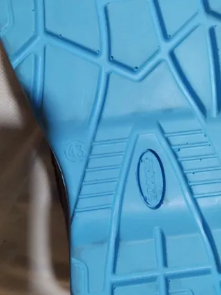 Zapatillas Sparco Talla 43 Negras y Azules Nuevas