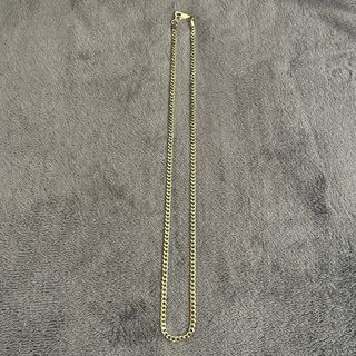 Cadena Cubana Oro Laminado Hombre