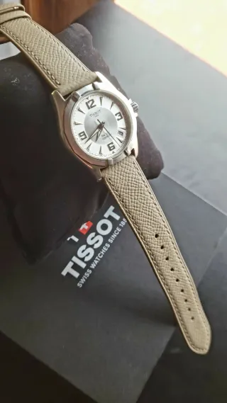 Tissot PR100 Quartz Beige/Plata