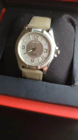 Tissot PR100 Quartz Beige/Plata