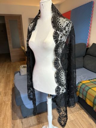 Mantilla Fallera 3 picos