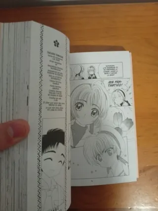 MANGAS SAKURA CDC (1,2 Y 3) + Libro de Cartas