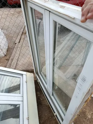 Ventanas aluminio abatible climalit con persiana