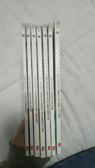 Lote libros Rasi. El Barco de Vapor