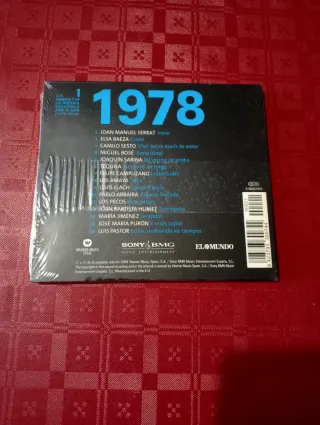 CD Los Número 1 Música Española, año 1978