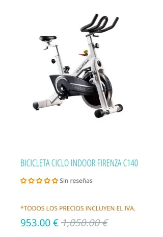 Bicicleta Estática Ortus Firenza C140