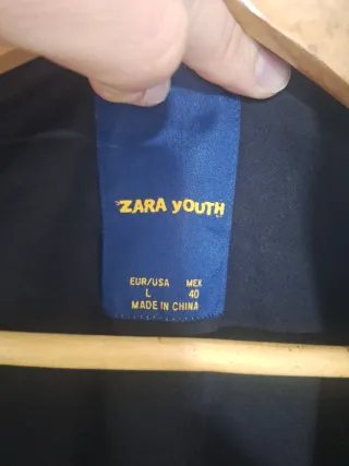 Chaqueta Zara Youth Negra