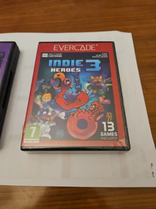 Evercade CARTUCHOS IREM Arcade 1 y Indie Heroes 3