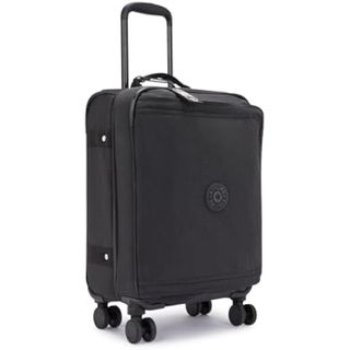 Kipling Spontaneous S Equipaje con Ruedas de Cabina Pequeño, Equipaje de Mano, Black Noir (Negro)