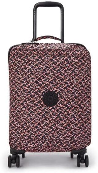 Kipling Spontaneous S Equipaje con Ruedas de Cabina Pequeño, Equipaje de Mano, Black Noir (Negro)